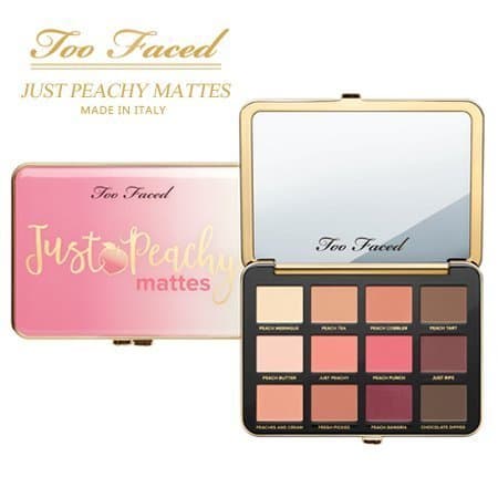 Beauty Paleta de sombras de ojos de terciopelo mate Just Peachy