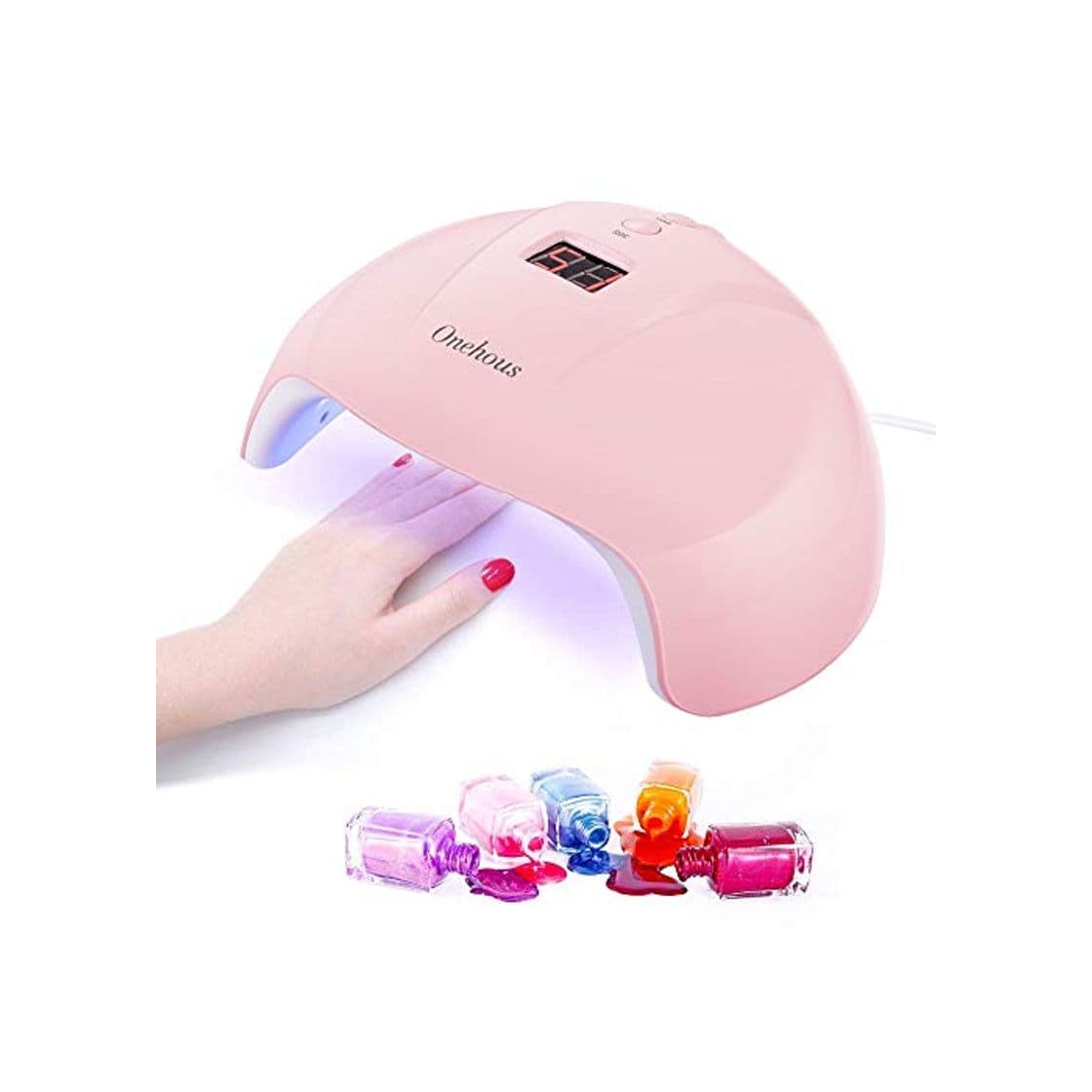 Product Lampara Led UV Uñas,Secador de uñas de Lampara uñas con 3 temporizadores