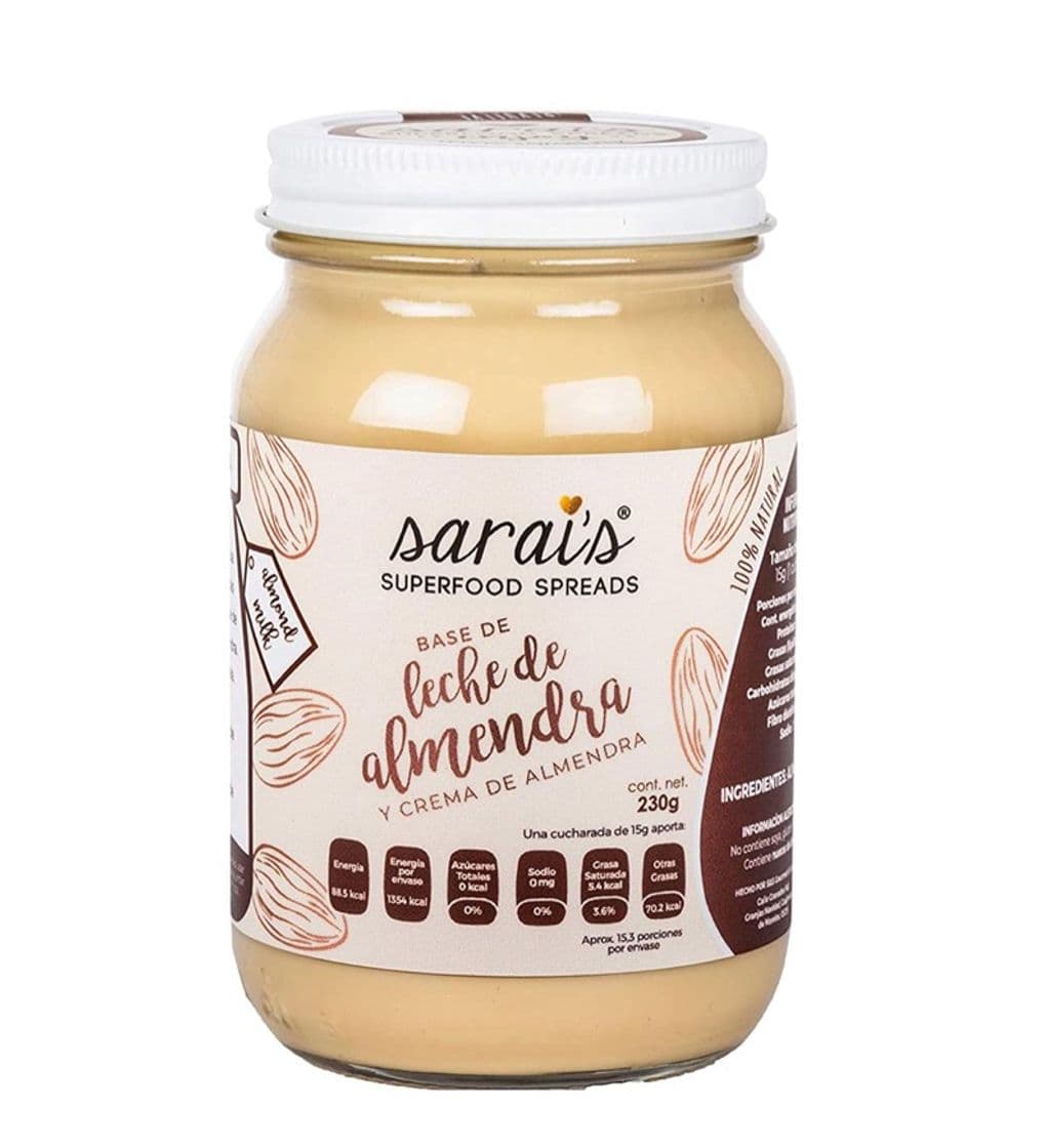 Moda Crema de almendra artesanal vegano Sin azucar