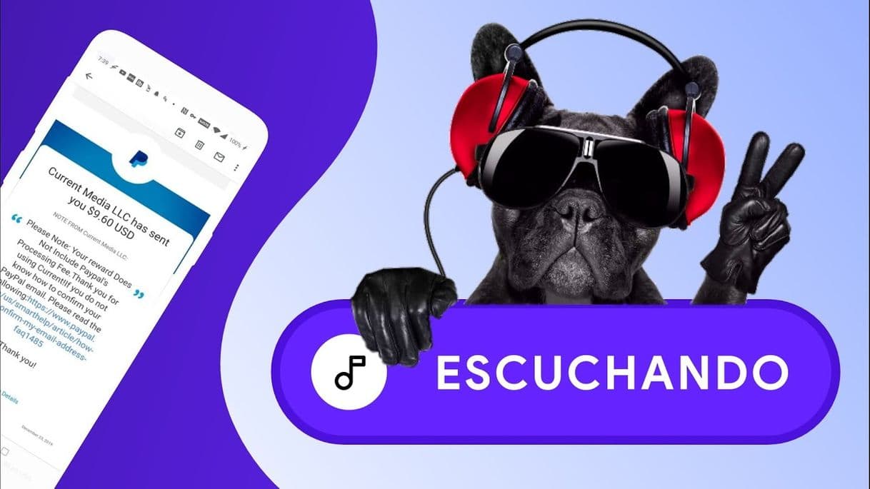 Fashion Una app que te paga por escuchar musica