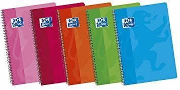 Product Oxford Classic - Juego de 5 cuadernos espiral de tapa extradura