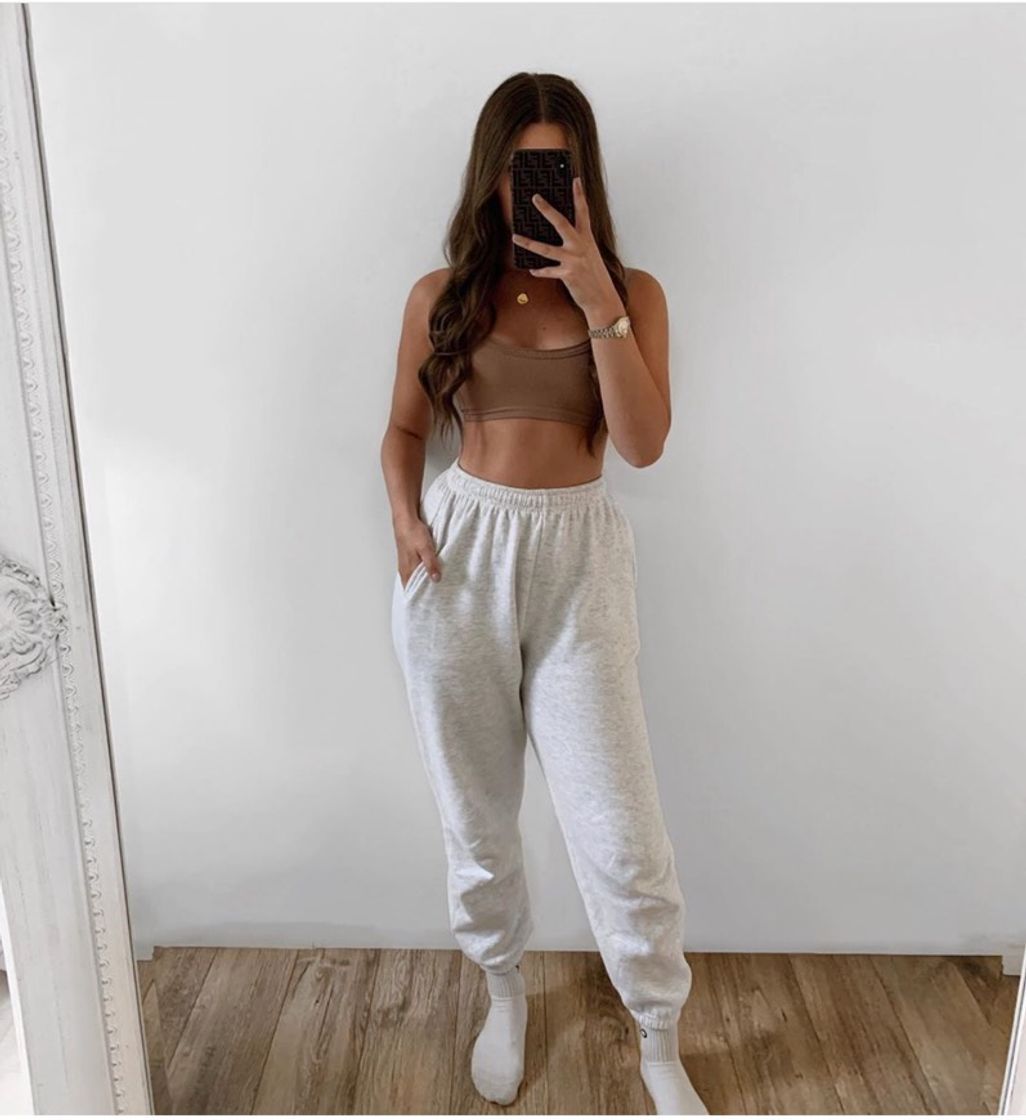 Fashion Ash Grey Casual Jogger