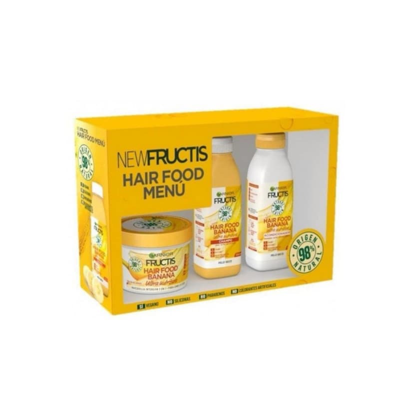 Producto Estuche Hair Food Menu Banana Fructis