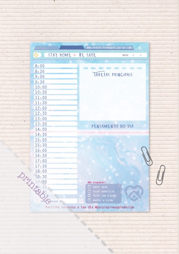 Producto Daily planner printable