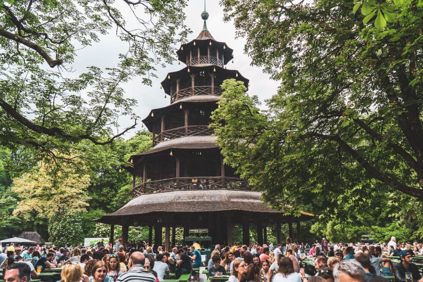 Place Restaurant and Beer Garden at the Chinese Tower