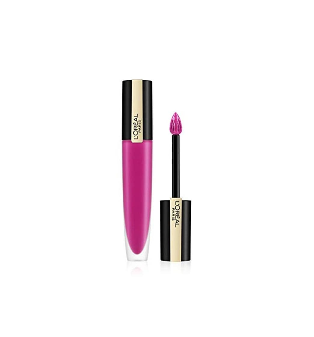 Product L'Oréal Paris Rouge Signature 106 I Speak Up Pintalabios Mate Permanente Fucsia