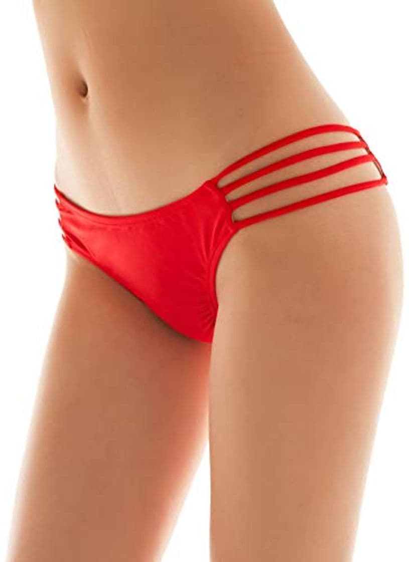 Product SHEKINI Mujer Tanga Brasileño Braguitas Braga de Bikini Traje de baño Bañador