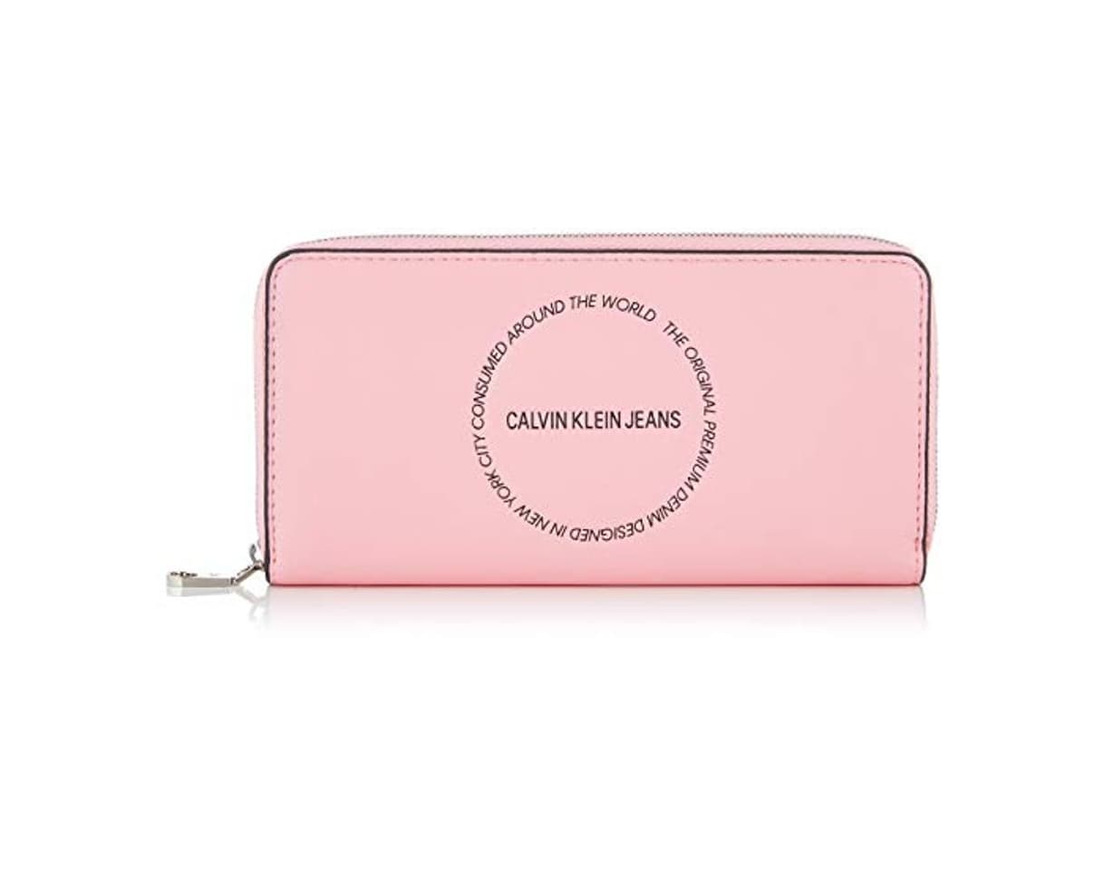 Product Calvin Klein Sculpted Large Zip Around, Cartera para Mujer, Rosa