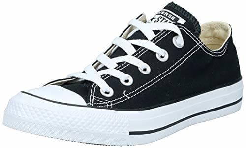 Product Converse Chuck Taylor All Star, Zapatillas de Lona Infantil, Negro