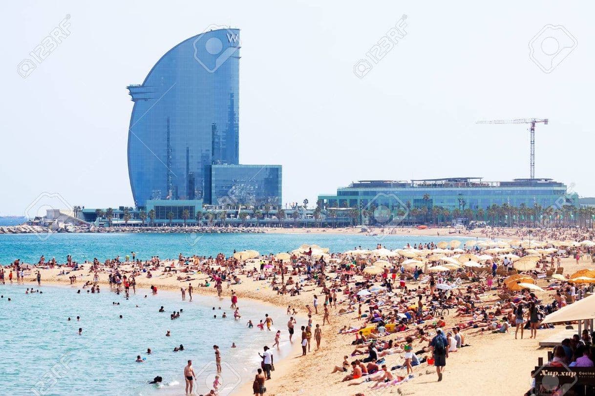 Place Playa de la Barceloneta