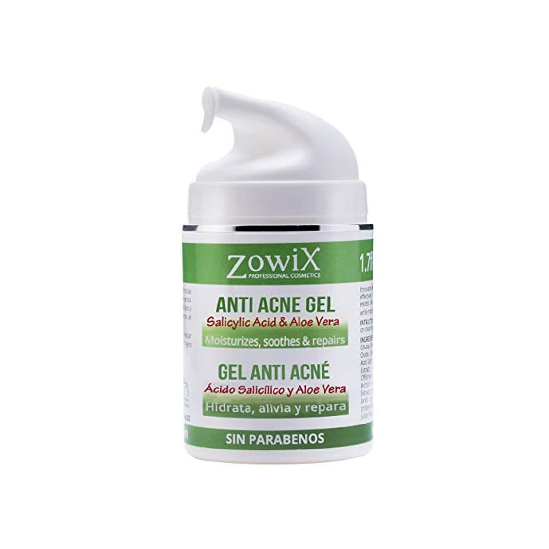 Belleza ZOWIX Gel Antiacne. Reduce granos