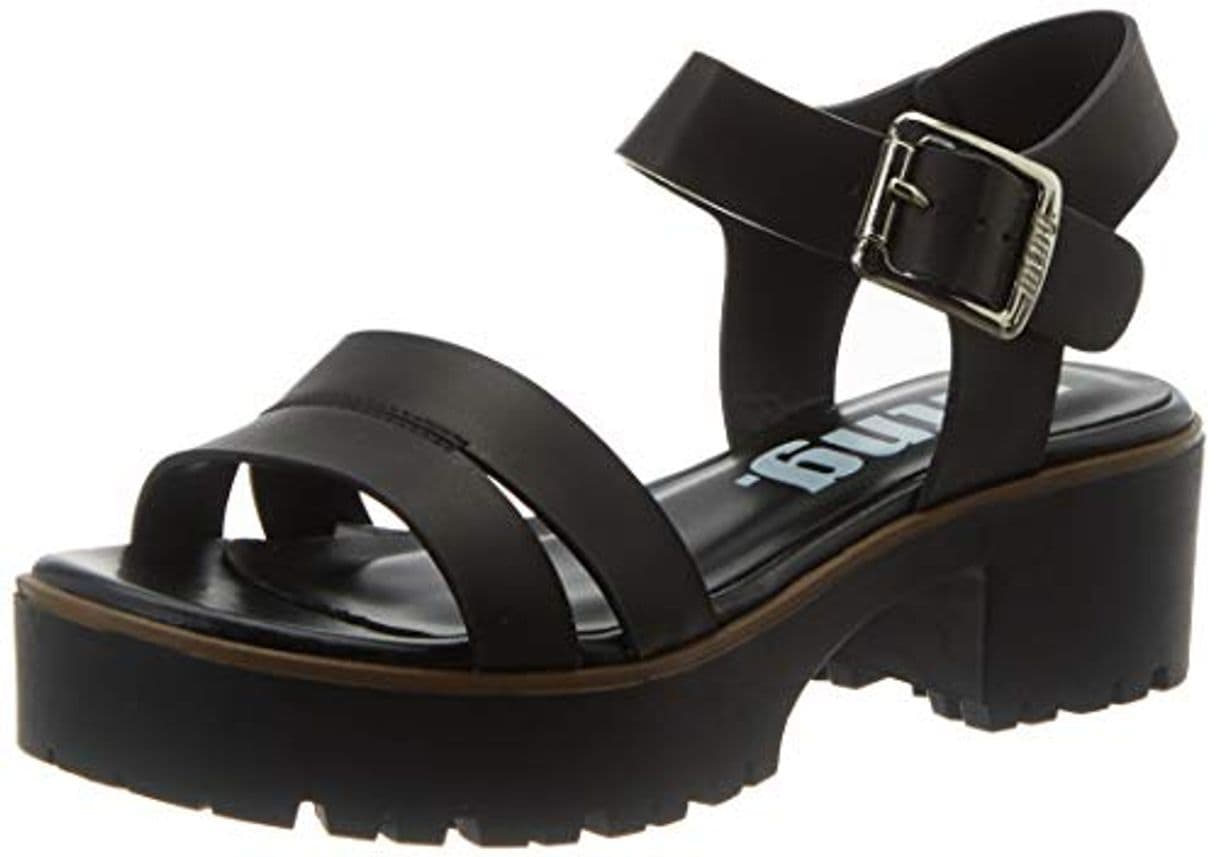 Producto MTNG Collection 58831, Sandalias con Punta Abierta para Mujer, Negro