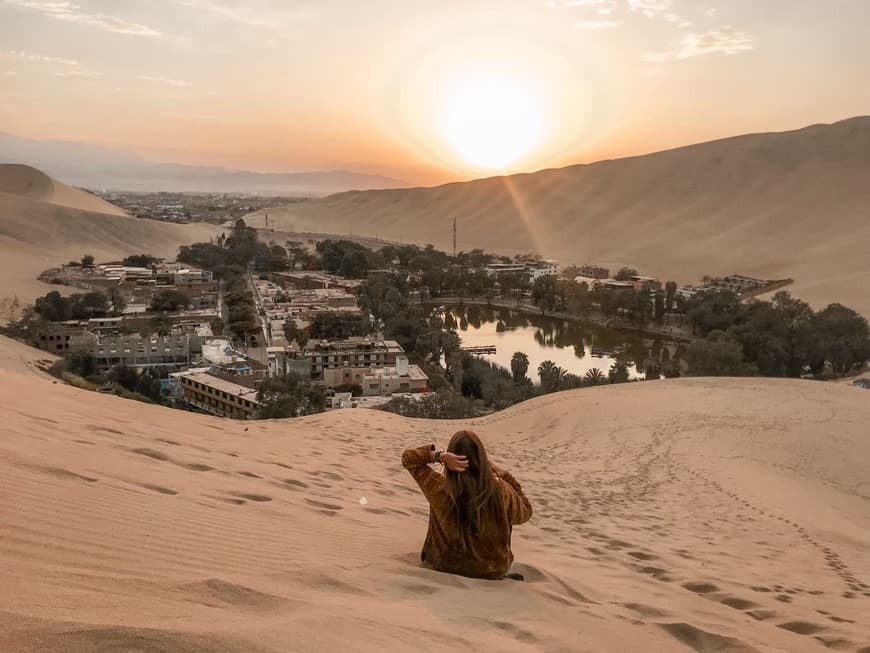 Lugar Huacachina Ica