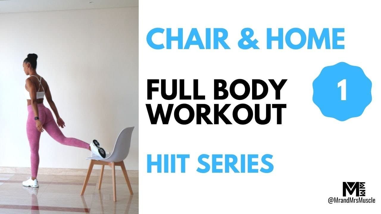 Moda No.1 - Intense Full Body Chair HIIT Workout - YouTube