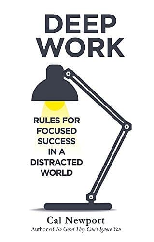 Book Deep Work. Rules For Focused Success In A Distracted World