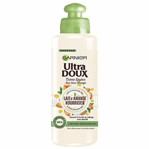 Beauty Garnier Ultra Doux leche de almendra nourricier crema ligera sin aclarado para