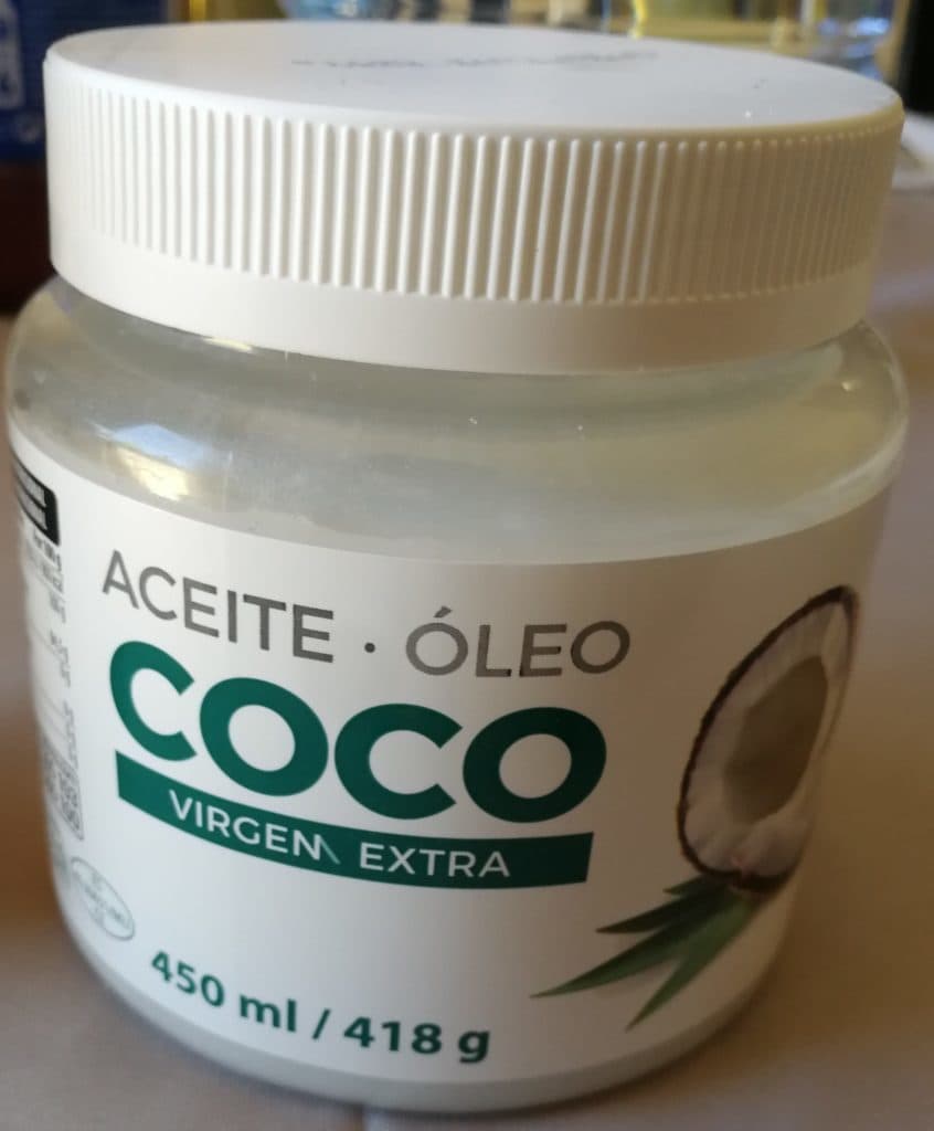 Producto Aceite de Coco 100% natural de Mercadona