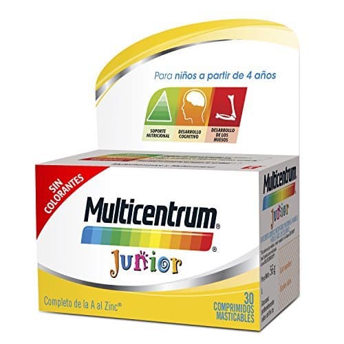 Lugar Multicentrum Junior Complemento Alimenticio con 12 Vitaminas y 4 Minerales