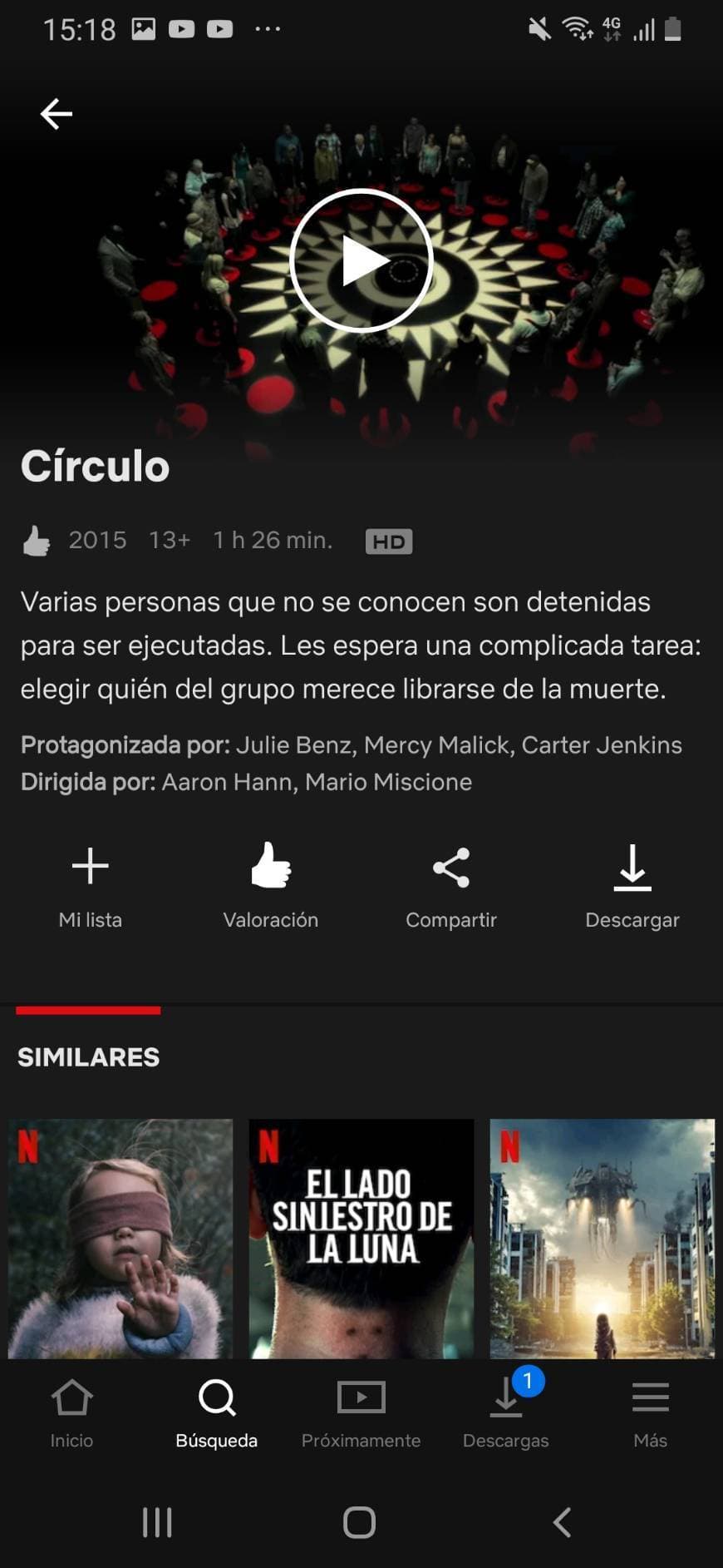 Película Circle