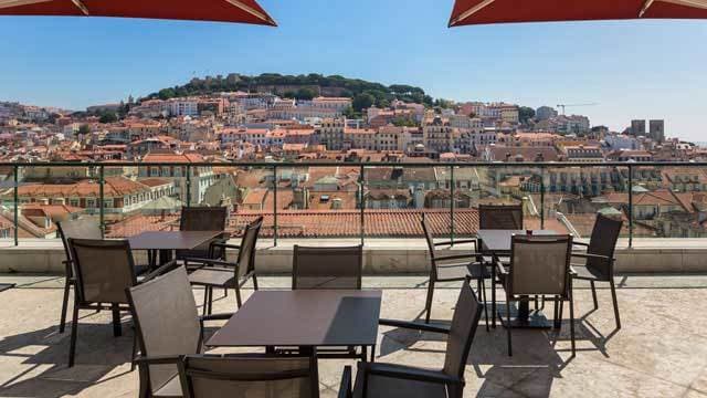 Restaurantes Entretanto Rooftop Bar @ Hotel Chiado