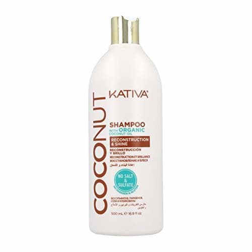 Belleza KATIVA COCONUT SHAMPOO 500ML