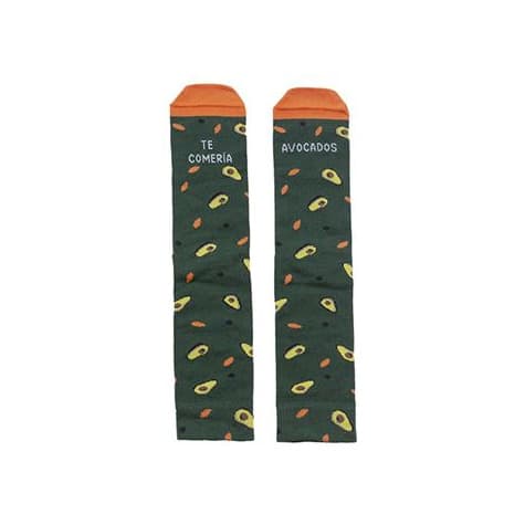 Product UO Calcetines Te comería avocados Aguacates Talla 43-46