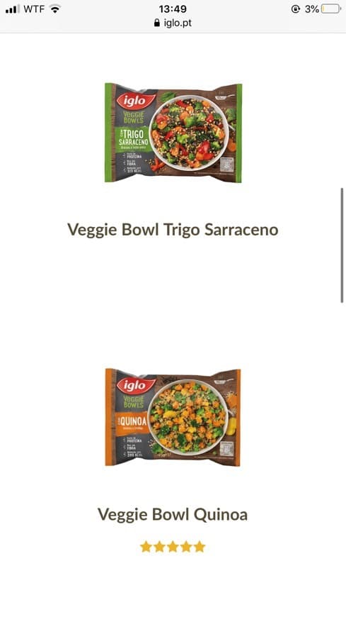 Fashion Veggie Bowls Iglo