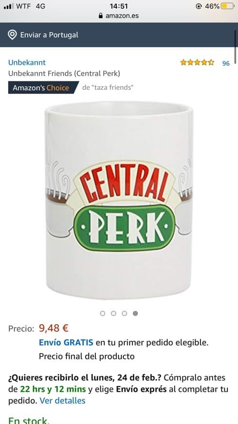 Product Cabeça Logo Central Perk 