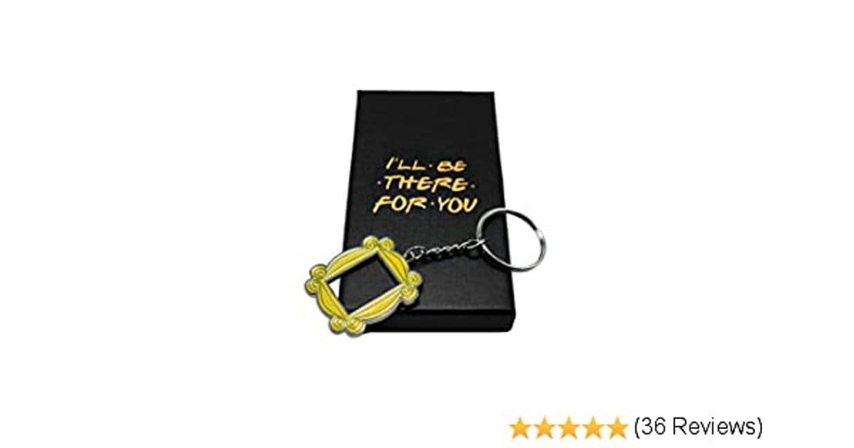 Fashion Friends Yellow Peephole Frame Keychain – Custom ... - Amazon.com