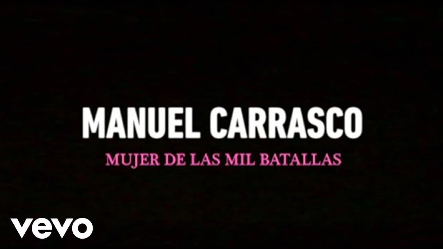 Canción Mujer de más mil batallas - Manuel Carrasco 8D