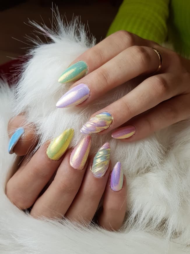 Fashion Uñas unicornio 