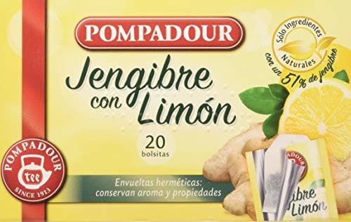 Product Pompadour Té Infusion Jengibre con Limón