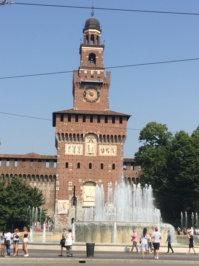 Lugar Castillo Sforzesco