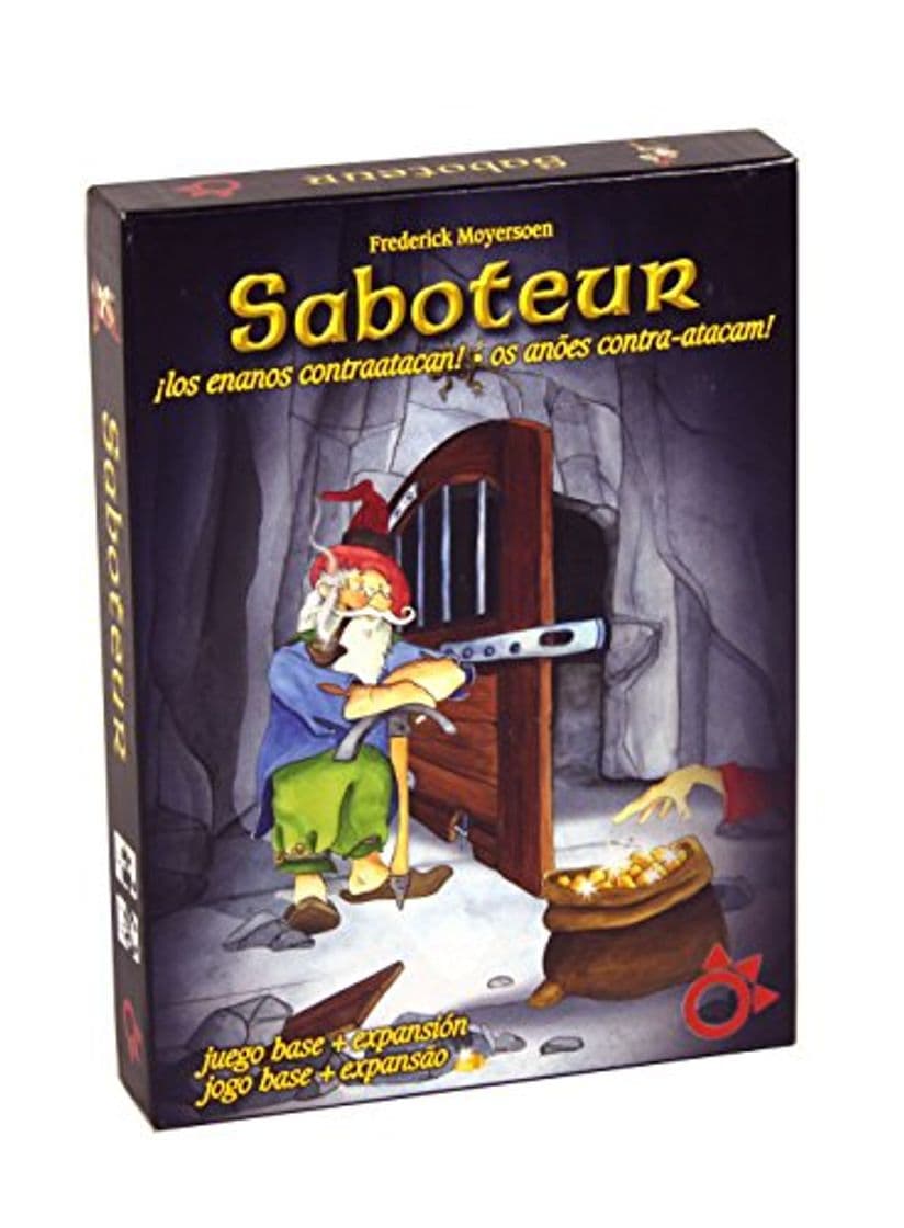 Producto Amigo - Saboteur, juego base con expansión, juego de mesa en español