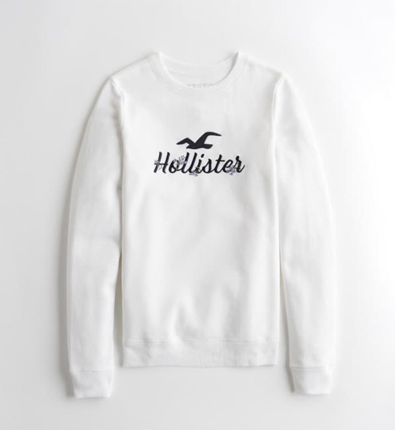 Product HOLLISTER Floral Embroidered Crewneck Sweatshirt