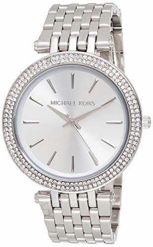 Fashion Michael Kors Reloj analogico para Mujer de Cuarzo con Correa en Acero