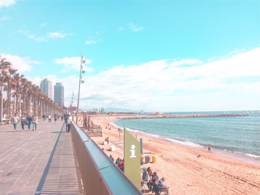 Place Playa de la Barceloneta