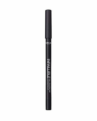 Belleza L'Oreal Paris Infalible Gel Crayon 24H Lapiz de Ojos Gel Waterproof 01