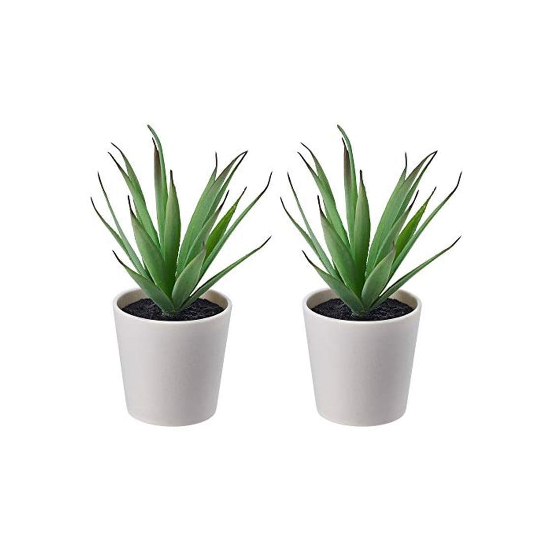 Home Ikea FEJKA - Juego de 2 Mini Plantas de Escritorio con ventosas