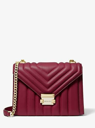 Producto MK Whitney Large Quilted Leather Convertible Shoulder Bag