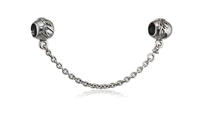 Moda Pandora 791788-05 - Cadena de seguridad para mujer con charms Family Forever