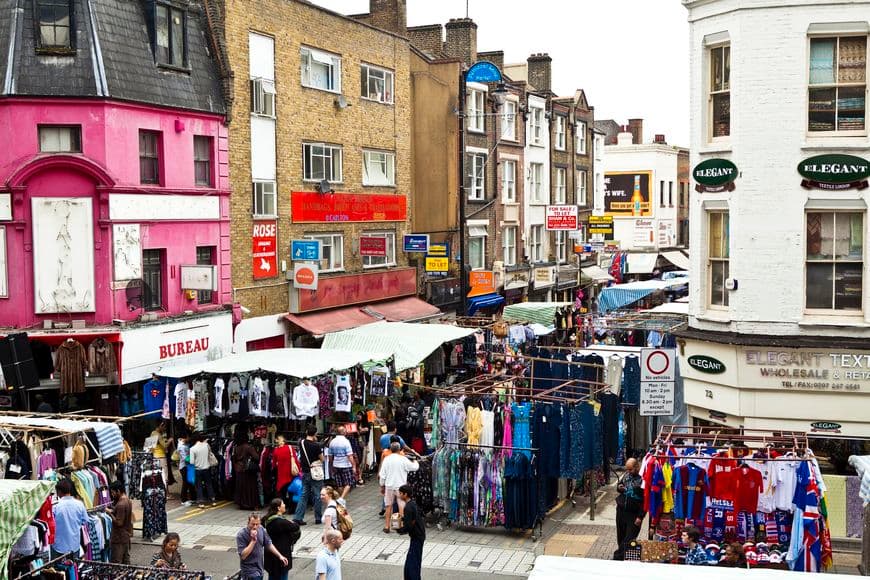 Lugar Brick Lane Market