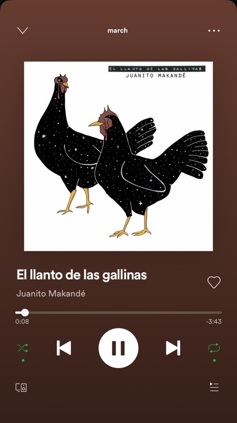 Canción El llanto de las gallinas