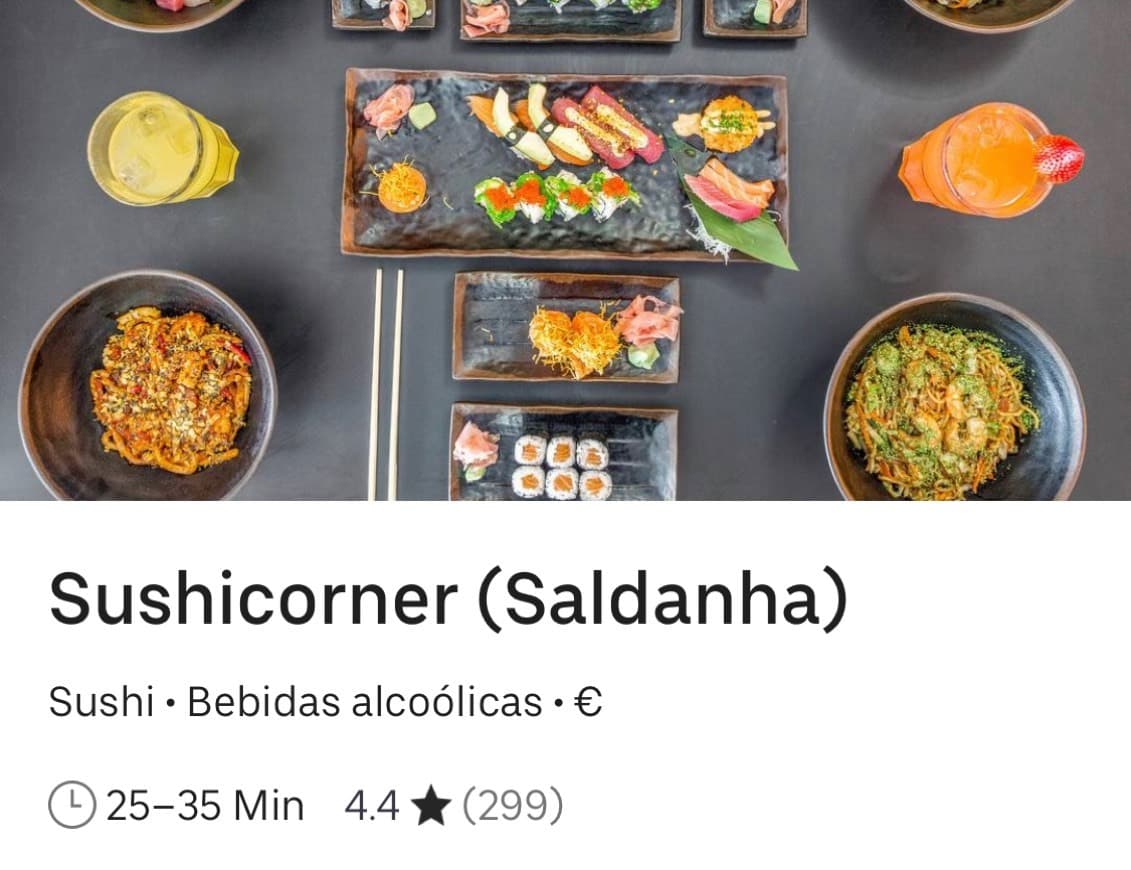 Restaurantes Sushi Corner