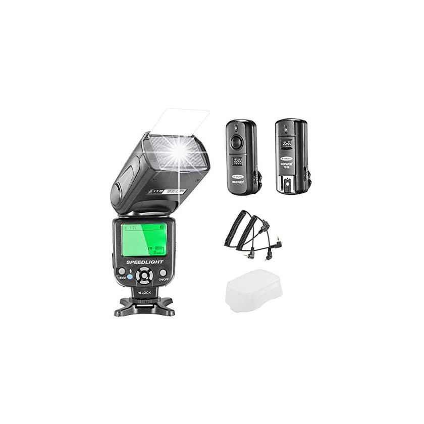 Electrónica Neewer NW-562 E-TTL  Flash Speedlite Kit para Canon DSLR con NW-562