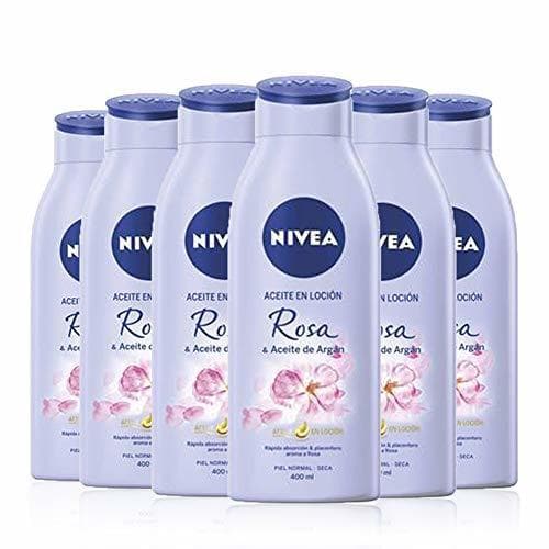 Product NIVEA Aceite en Loción Rosa & Aceite de Argán en pack de