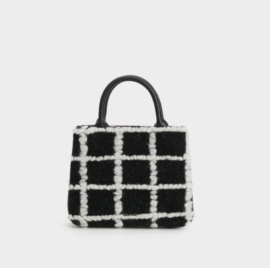 Fashion Bolsa pequena - preto/branco