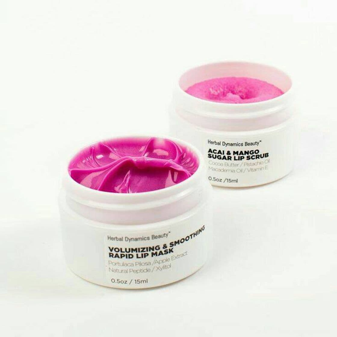 Moda Herbal Dynamics Beauty Volumizing Lip Scrub and Mask Duo ...