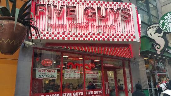 Restaurants Five Guys