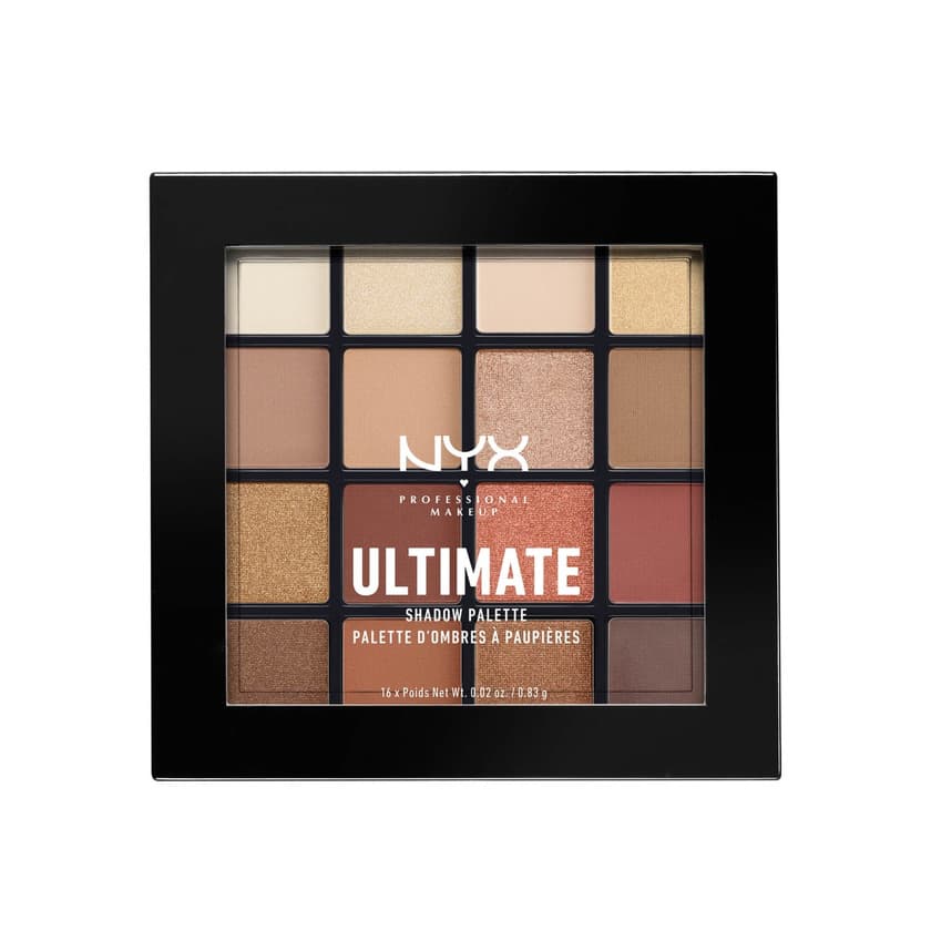 Producto Paleta Ultimate Shadow da NYX Professional Makeup -Warm 